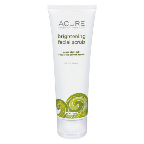 Acure - Brightening Facial Scrub