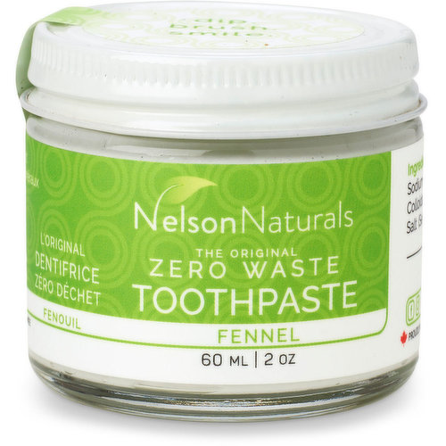 Nelsons Naturals - Toothpaste Fennel