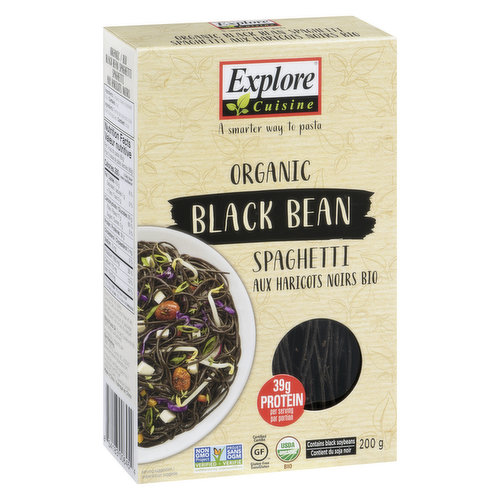 Explore Cuisine - Organic Black Bean Spaghetti Pasta