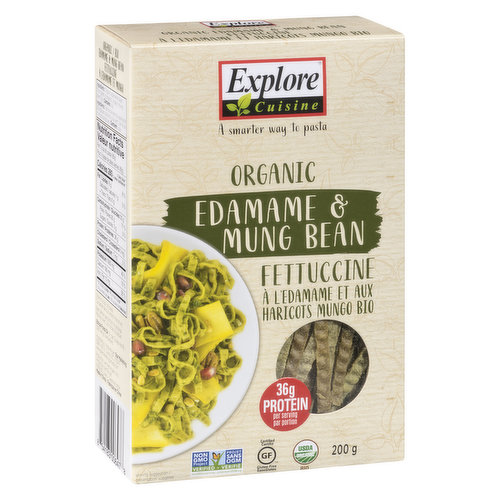 Explore Cuisine - Organic Edamame & Mung Bean Fettuccine