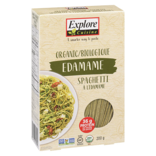Delicately mild in taste, provides a full balance of plant-based protein & fiber. Perfect with a mushroom sauce or tossed in olive oil. Non-GMO, gluten free, organic, kosher & vegan friendly.