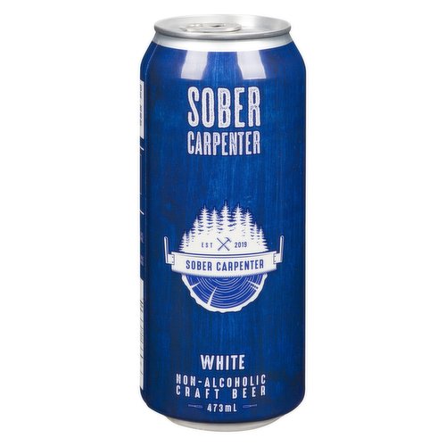 Sober Carpenter - Non- Alcoholic Craft Beer, White
