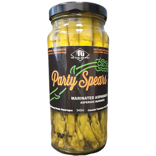 Funky Gourmet - Party Spears - Marinated Asparagas