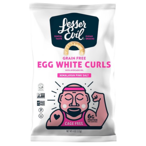 Lesser Evil - Egg White Curls, Himalayan Pink Salt