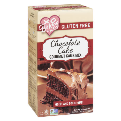 XO Baking Co. - Gluten Free Chocolate Gourmet Cake Mix