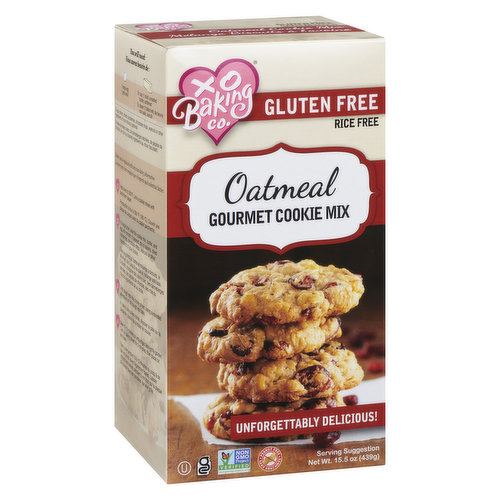 XO Baking Co. - Gluten Free Oatmeal Cookie Mix