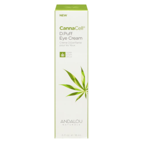 Andalou Naturals - CannaCell D.Puff Eye Cream