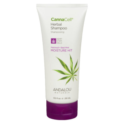 Andalou Naturals - CannaCell Herbal Shampoo Moisture Hit