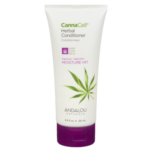 Andalou Naturals - CannaCell Herbal Conditioner Moisture Hit