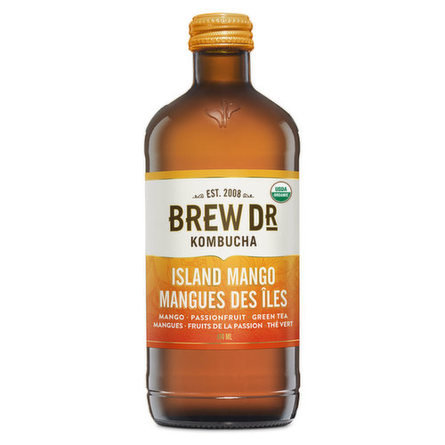 Brew Dr Kombucha - Island Mango Organic