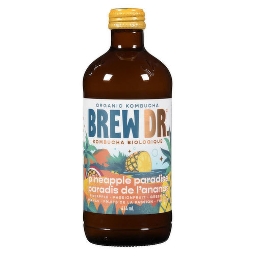 Brew Dr Kombucha - Pineapple Paradise Organic