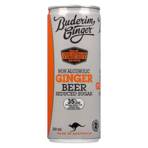 Buderim - Reduced Sugar Ginger Non Alcoholic Beer