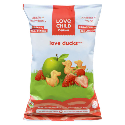 Love Child - Organics Love Ducks - Apple + Strawberry