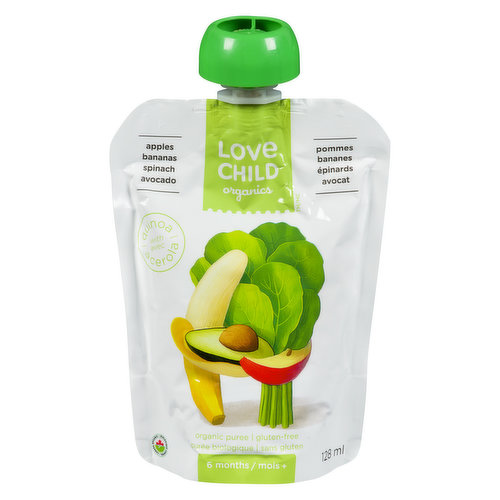 Love Child - Organics Apple, Banana, Spinach & Avocado