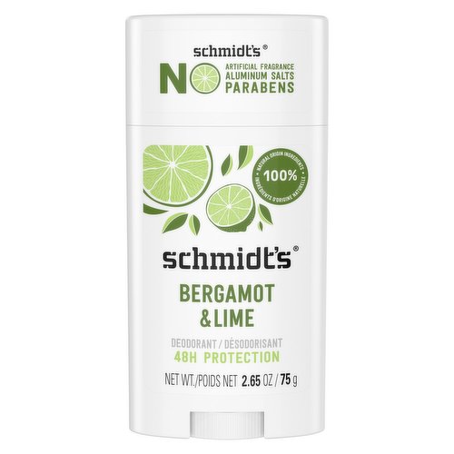 With its bright citrus scent, Bergamot + Lime is a true pleasure to wear. Helps neutralize odour & keep you fresh. Nothing artificial here! Vegan.