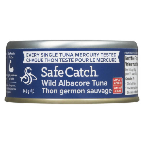 Safe Catch - Wild Albacore Tuna No Salt