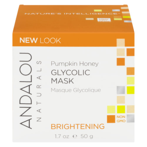 Andalou Naturals - Brightening Glycolic Mask Pumpkin Honey