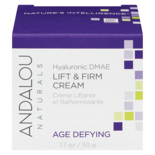Andalou Naturals - Hyaluronic DMAE Lift & Firm Cream