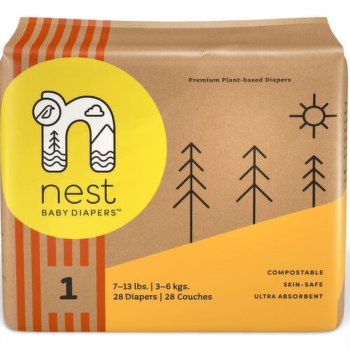 Nest - Baby Diapers Size 1