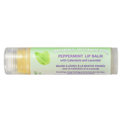 Works Wonders - Peppermint Lip Balm