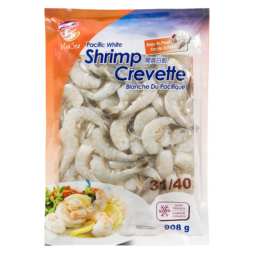 Viva Sea - Frozen Pacific White Shrimp - 31/40