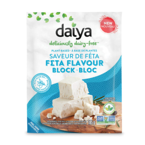 Daiya - Dairy Free Feta Flavour Vegan Cheese Block