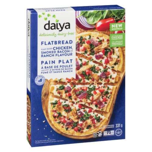 Daiya - Flatbread Plant Based Chicken Smoked Bacon & Ranch