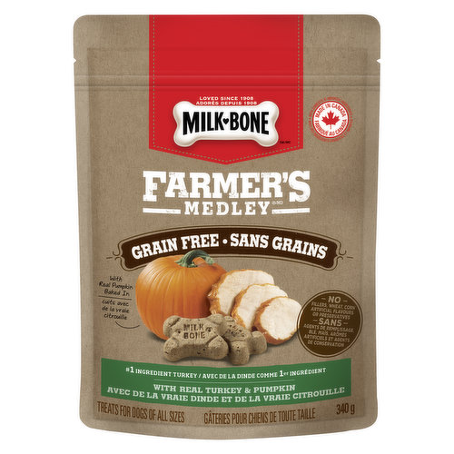 Milk-Bone - Farmers Medley - Turkey And Pumpkin
