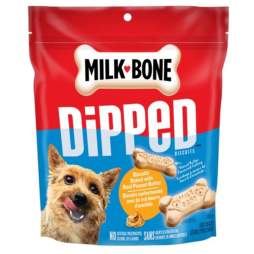 Milk bone - Dipped Biscuits, Peanut Butter