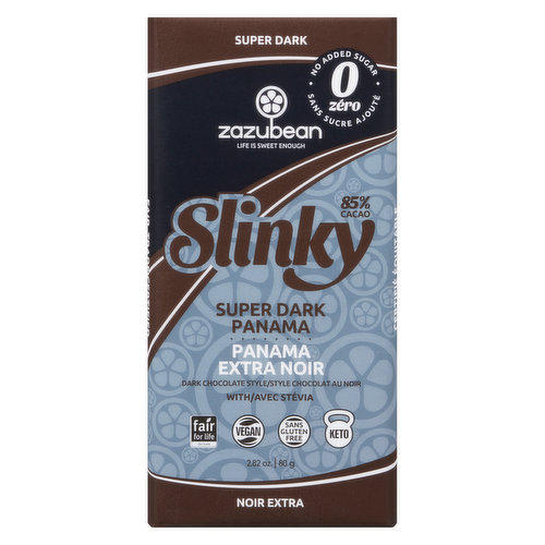 Zazubean - Chocolate Slinky Zero Super Dark