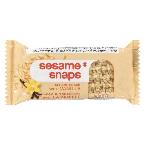 Sesame Snaps - Vanilla