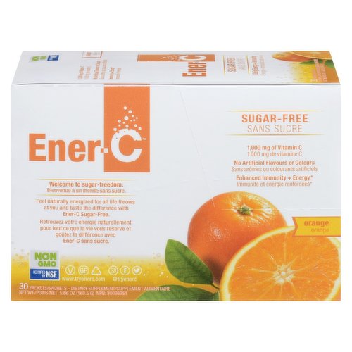 Ener-C - Ener-C Sugar Free Orange