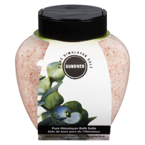 Sundhed - Pure Himalayan Bath Salts - Eucalyptus