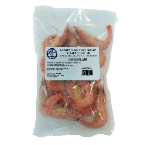 Ocean Mama - Frozen Cooked Tiger Shrimp 10/20