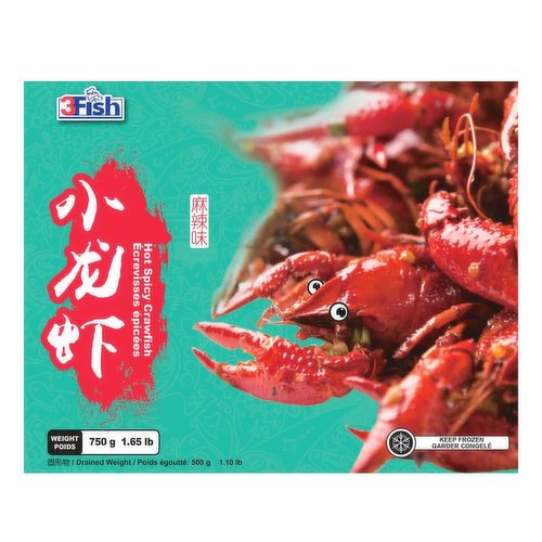 3 Fish - Hot Spicy Crawfish