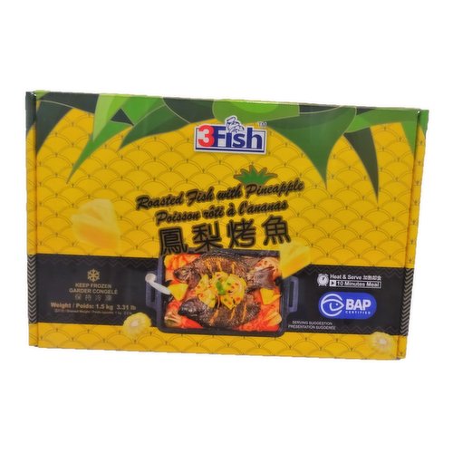 3 Fish - Frozen Roasted Fish with Pineapple