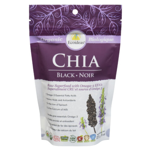 Ecoideas - Chia Seeds Black