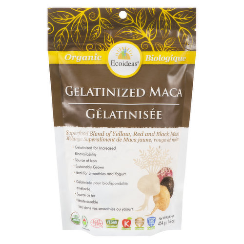 ECOIDEAS - Ethnoscience Gelatinized Maca Powder