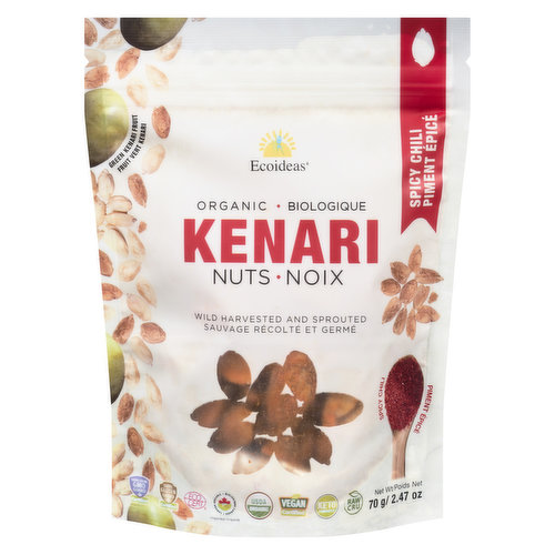 Ecoideas - Nuts Kenari Spicy Chili Organic