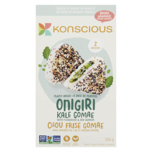 Konscious - Plant-based Onigiri Kale Goma-ae