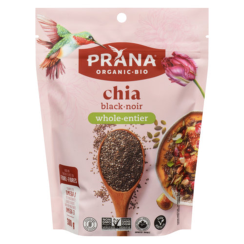 Prana - Organic Black Chia Seeds