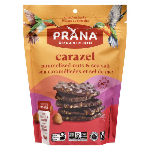 Prana - Carazel Chocolate Bark Caramelized Nuts