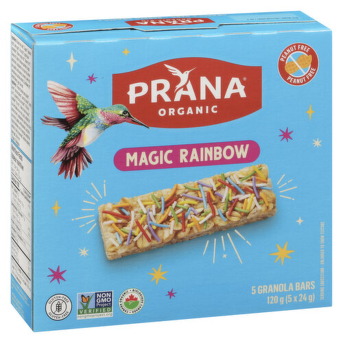 Prana - Granola Bar Magic Rainbow Organic