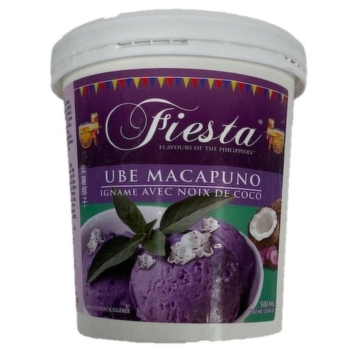 Fiesta - Ube Macapuno Ice Cream