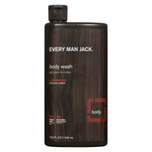 Every Man Jack - Body Wash, Cedarwood