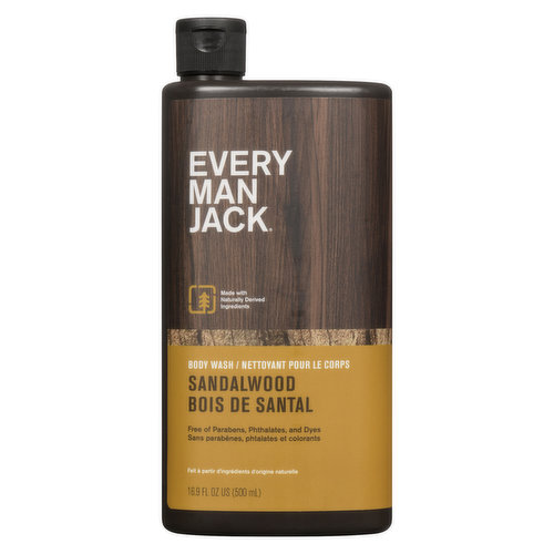 Every Man Jack - Body Wash, Sandalwood