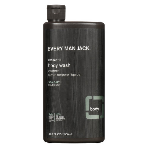 Every Man Jack - Body Wash, Sea Salt