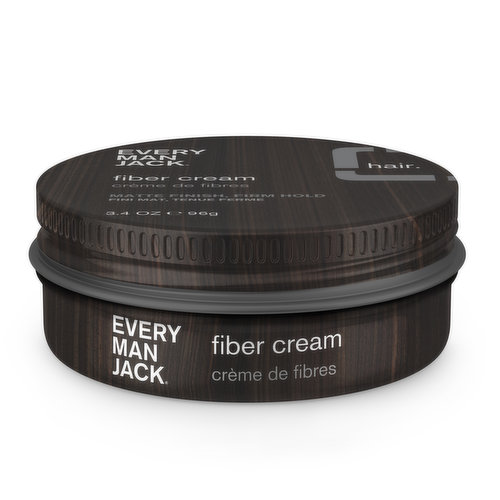 Fiber cream adds thickness and texture with a strong pliable hold and low shine. Shape and form to any style. Made with many naturally derived ingredients. No Parabens, No Phthalates, No Animal Testing, No Dyes.