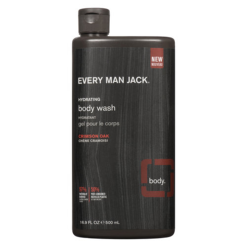 EVERY MAN JACK - Crimson Oak -Body wash