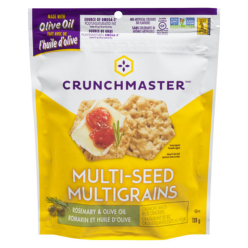 CrunchMaster - Crackers Rosemary